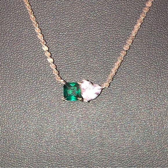 2 Stone Duo Necklace - Picture 3 of 10